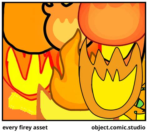 Every Firey Asset Comic Studio