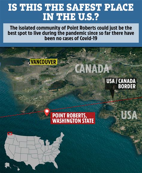 Isolated town in Washington state is the ‘safest place in US from