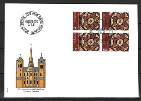 FDC Viererblock 1981 Kaufen Auf Ricardo