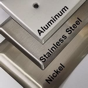 Stainless Steel Vs Nickel Wall Switch Plate Finish Comparison