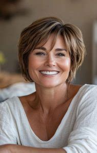 Pixie Bob Haircuts For Woman Over Warm Brunette Bixie With