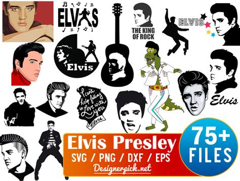 Elvis Presley Svg Bundle Best Quality Design Bundle