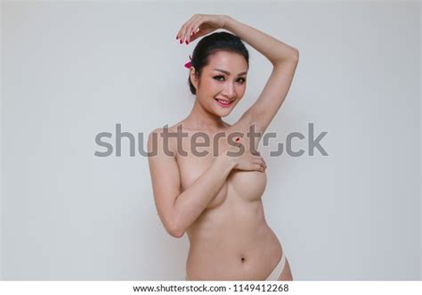 Sexy Woman Covers Her Breast Nude Stock Photo 1149412268 Shutterstock