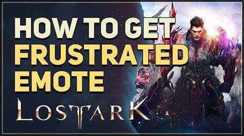 How To Get Frustrated Emote Lost Ark YouTube