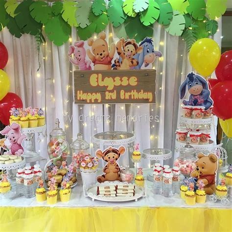 Pinterest Winnie The Pooh Birthday Baby Girl St Birthday Baby Bear