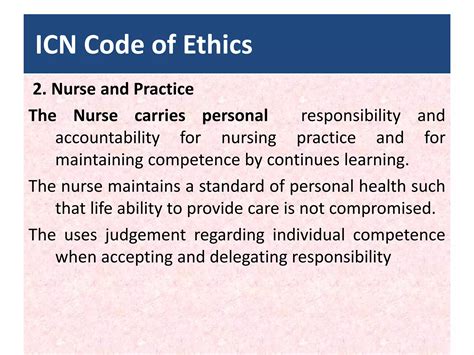 code  ethics  professional conduct  nursespptx