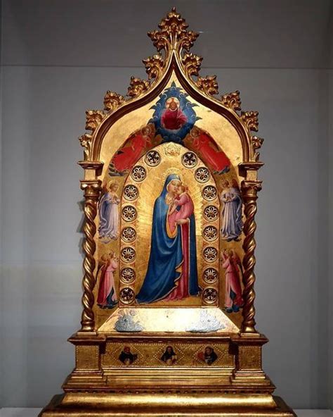 Beato Angelico Tabernacolo Reliquiario Da Santa Maria Novella Madonna