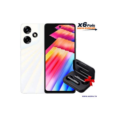 Smartphone Infinix Hot X Go Go Blanc