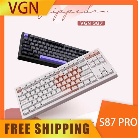 Vgn S Nical Three Mode Bluetooth Wireless Gaming Keyboard Hot Swap Esports Custom Gasket Pc