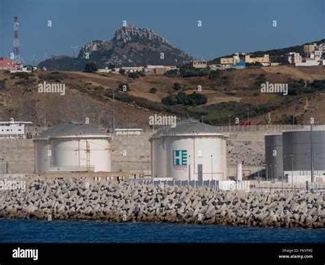Morocco Tangier Med Port Stock Photo Alamy