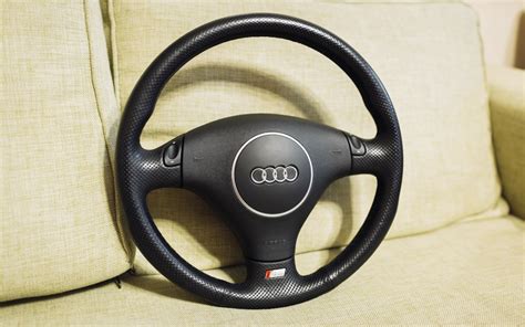 #5 Руль S-line с перфорацией — Audi Allroad (C5), 2,7 л, 2002 года ...