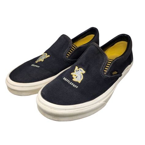 Harry Potter Hufflepuff Shoes Womens 8 Vans Low Tops … - Gem