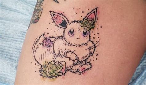 Creative Eevee Tattoo Ideas Inspiration Guide Pokemon