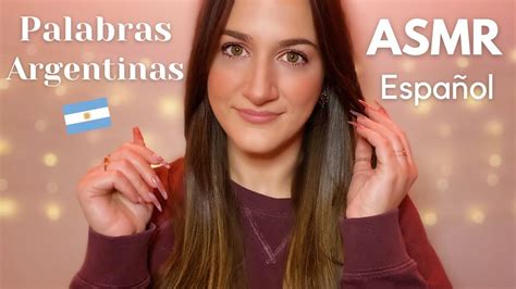 Asmr Espa Ol Palabras Argentinas Susurros Whispering In Spanish