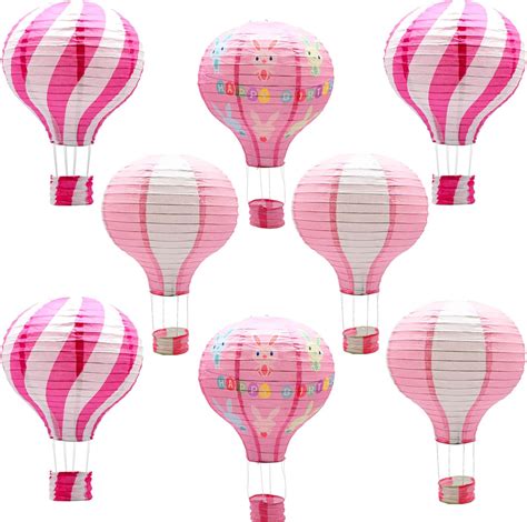 Amazon Sets Baby Shower Hot Air Balloon Table Centerpieces For Diy Hot Air Balloon Party