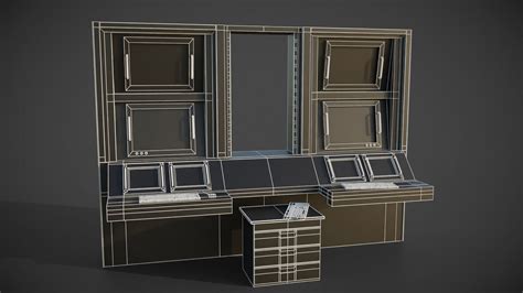 Hud Console Display - 3D Model by Holy360