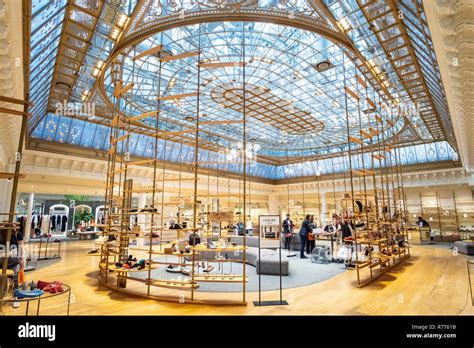 France Paris Le Bon Marche Store Stock Photo Alamy