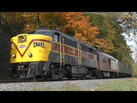 Cuyahoga Valley Scenic Railway Alco Power Fall Foliage Train Ride