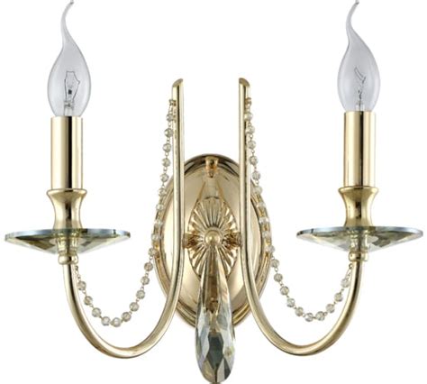 Бра Crystal lux Victoria AP2 Gold/Amber - выгодная цена, отзывы ...