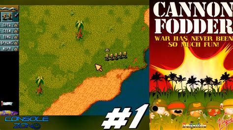 Cannon Fodder (Пушечное мясо) - 1 часть прохождения игры (Sega Mega ...