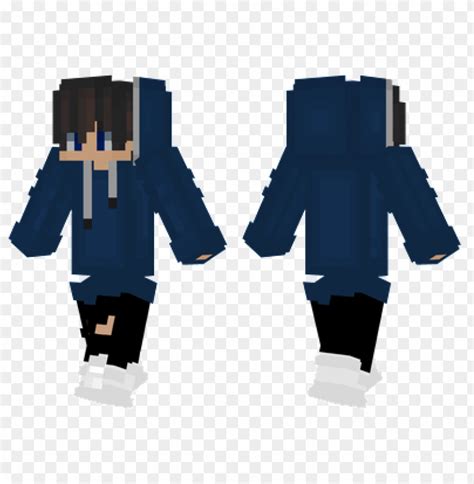 Minecraft Skins Long Hoodie Skin Png Transparent With Clear Background