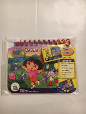 Leapfrog My First Leappad Dora Explorer To The Rescue Cartridge And Book