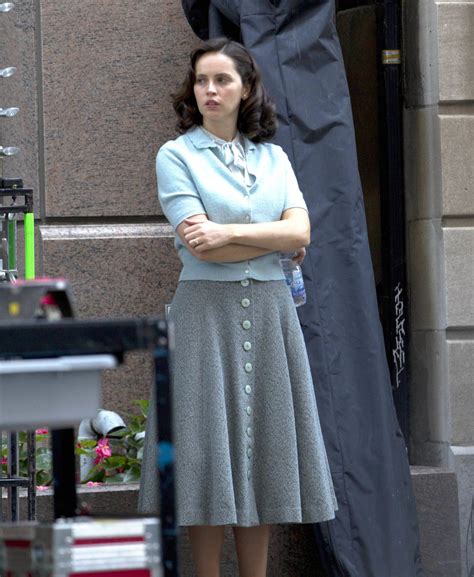 Felicity Jones On The Set Of On The Basis Of Sex In Montreal Hawtcelebs