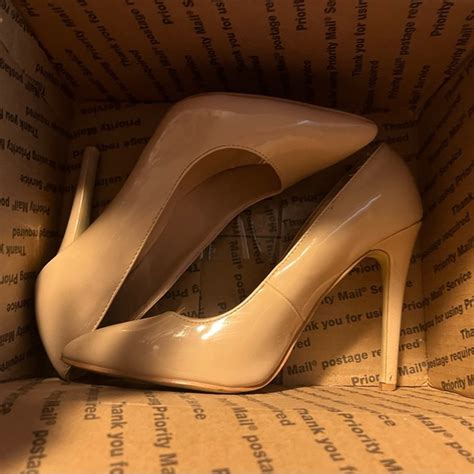 Shoes Nude Closed Toe Heels Poshmark