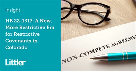 Hb A New More Restrictive Era For Restrictive Covenants In