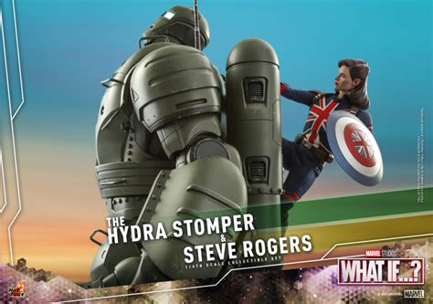 Hot Toys TMS060 假如九頭蛇重踏者史蒂夫羅傑斯The Hydra Stomper and Steve Rogers1 6 比例套裝組