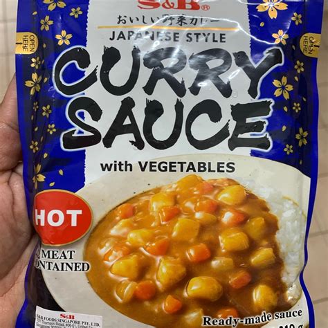 Japanese Style Curry Sauce Hot From S B Vegan Product Reviews Ratings Abillion