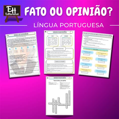 Fato E Opinião Mapa Mental - 6