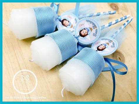 Hot Air Balloon Party Decorations Baptismal Candles Hot Air Balloon Party Hot Air Balloon