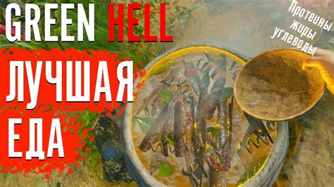 ЛУЧШАЯ ЕДА В Green Hell | Протеины, жиры, углеводы - YouTube