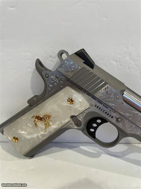 Colt O Ccs Competition Super Custom Hand Engraved