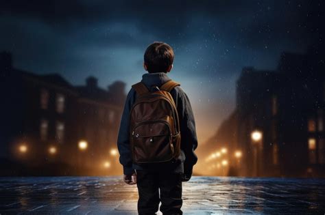Premium Ai Image Back To School Theme 3d Illustration Of Boy