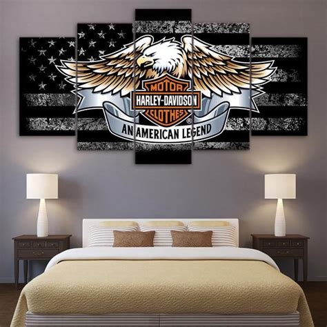 Hd Biker Printed Wall Art Collectionswall