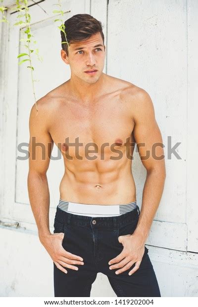 Verticale Portrait Beautiful Sexy Brunette Nude Stock Photo 1419202004 Shutterstock