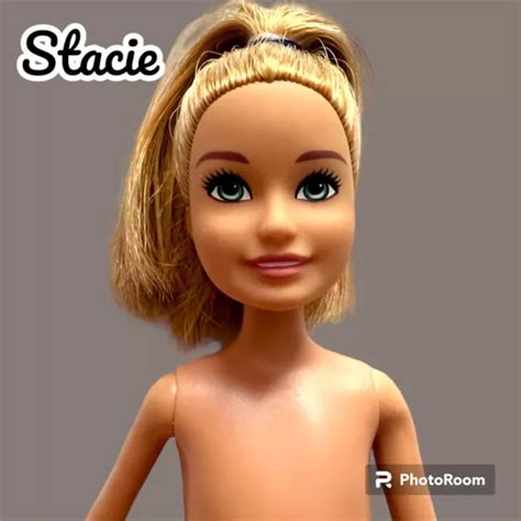 MATTEL BARBIE SISTER STACIE Nude Fashion DOLL STRAWBERRY BLONDE HAIR EUR 9 23 PicClick FR
