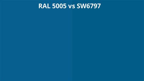 Ral 5005 Vs Sw6797 Ral Colour Chart Uk