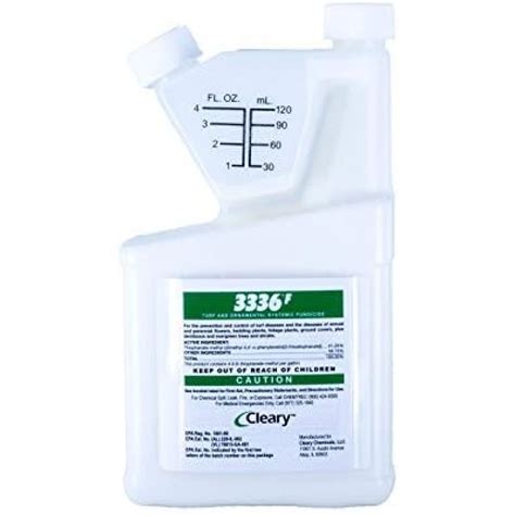 Clearys 3336 F Fungicide Turf Ornamental Fungicide Systemic Fungicide 1 Quart