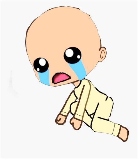 Cryingbaby Gacha Sad Waaah Aww Baby Crying Sosad Cartoon