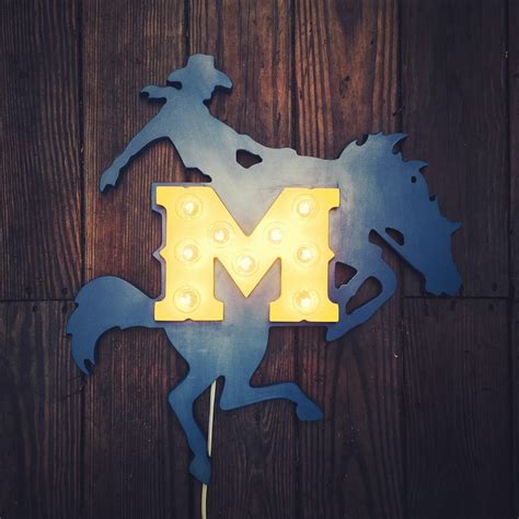 Custom made mascot marquee for Mcneese University, Go Cowboys! Make ...