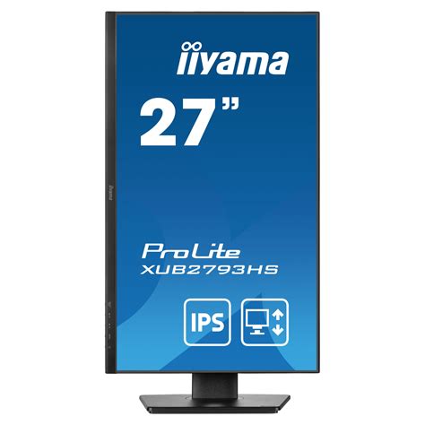 Монитор IIYAMA XUB2793HS-B5, 27'', IPS LED Panel, 3-side borderless ...