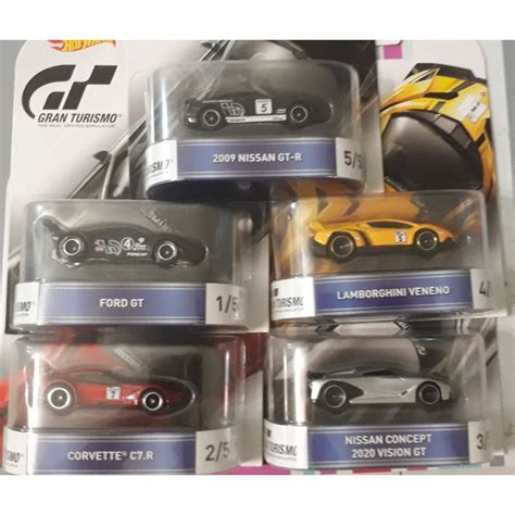 Hot Wheels Retro Entertainment Gran Turismo Set Shopee Malaysia