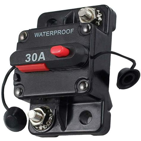 30a Circuit Breaker With Manual Reset Unbranded Waterproof 30 Amp Circuit Breaker 12v For Car