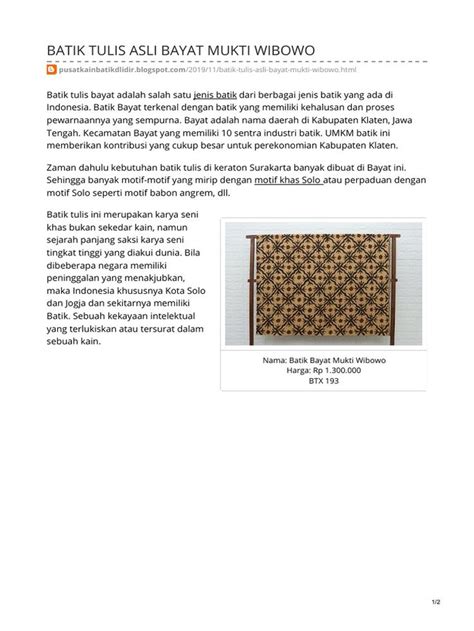 Batik Jumputan Disebut Juga Dengan Kelompok Siswa