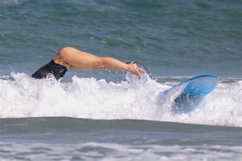 HILARY DUFF In Bikini On The Beach In Hawaii 12 31 2016 HawtCelebs