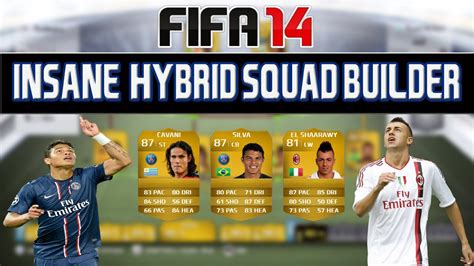 FIFA 14 Ultimate Team Insane Hybrid Squad Builder Feat Thiago Silva