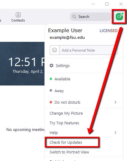 Zoom Update Windows Faillio